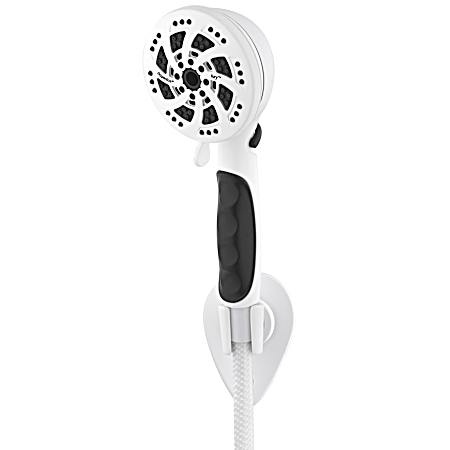 Fury RV White 5-Function Handheld Shower Head Standard Kit