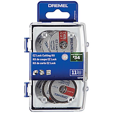 11 pc EZ Lock™ Cutting Rotary Accessories Micro Kit