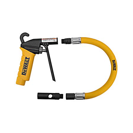 Blow Gun with 12 in. Flex-N-Stay Extension