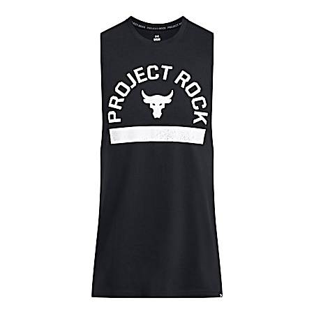 Men's Black Project Rock Tank Top