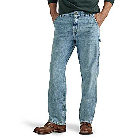 Men's Union Fade Blue Loose Carpenter Jeans