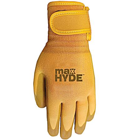 Men's Gold Max Hyde Double Layer Nitrile Gloves