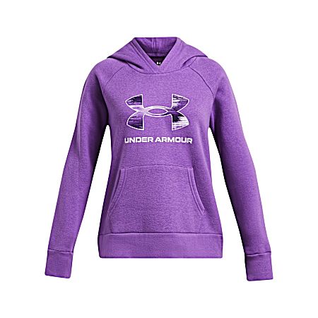 Girls' Rival Fleece Big Logo Hoodie
