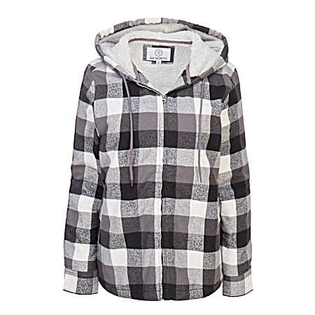 Women's Heather Brushed Sherpa Lined Jacket