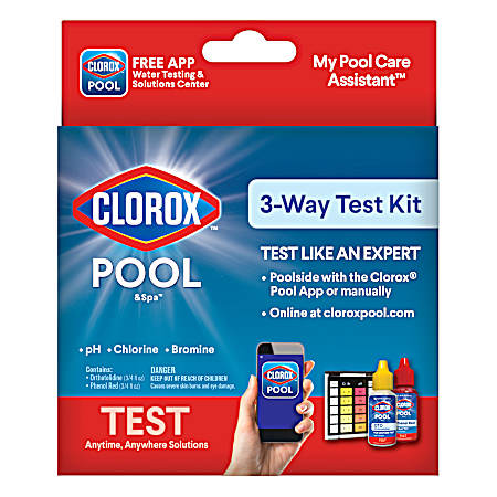 Pool & Spa 3-Way Test Kit