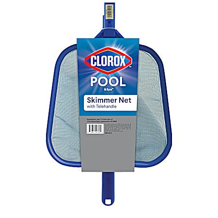 Pool & Spa Easy Push&Click Skimmer Net w/ Telepole