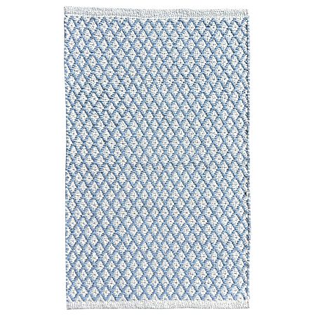 20 in x 34 in Heritage Lattice Rug - Grey