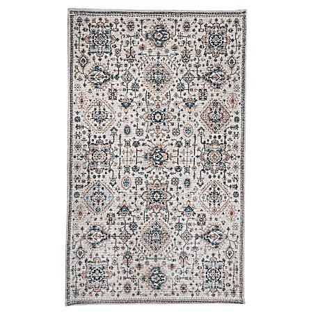 20 in x 34 in Milan Scatter Rug - Grey