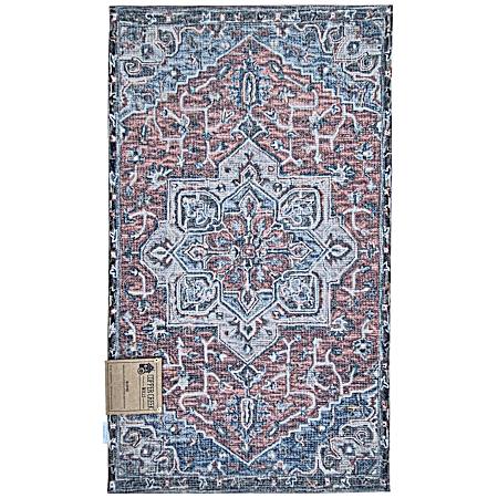 20 in x 34 in Rome Scatter Rug - Rust