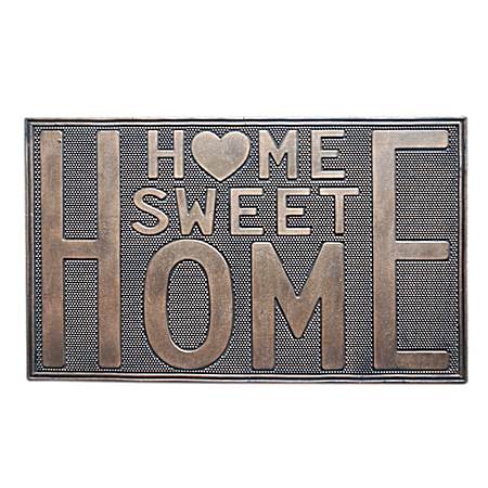 18 in x 30 in Artist Rubber Doormat - Home Sweet Home