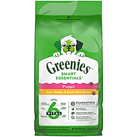 5.5 Lbs Puppy Real Chicken & Brown Rice Recipe Dry Dog Food