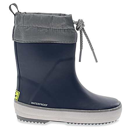 Boys' Navy Element Rain Boots