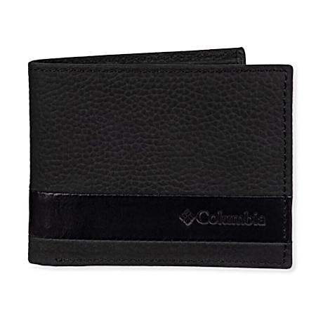 Men's Black RFID Everyday Bifold Wallet