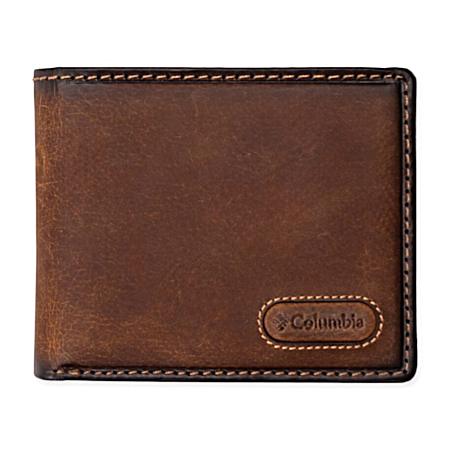 Men's Tan RFID Everyday Bifold Wallet