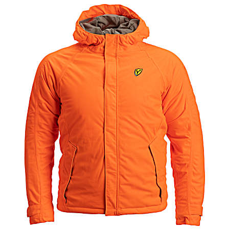 Drencher Heavyweight Blaze Orange Insulated Rain Jacket