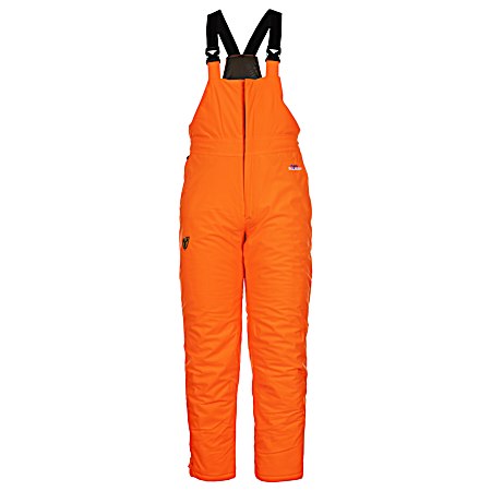 Drencher Heavyweight Blaze Orange Insulated Bibs