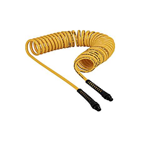25 ft 1/4 in MNPT Polyurethane Recoil Hose