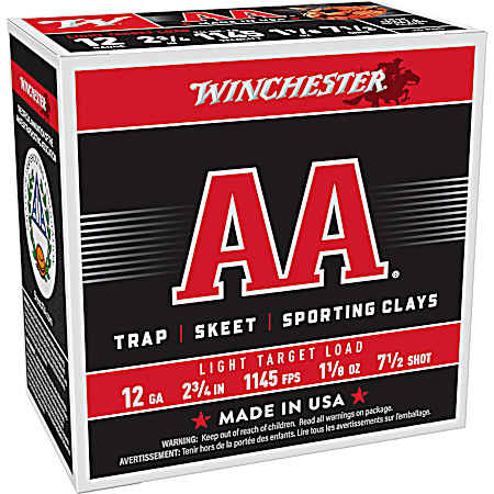 12 Gauge AA Light Target Load 2-3/4