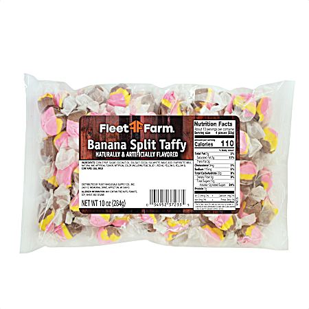 10 oz Banana Split Taffy