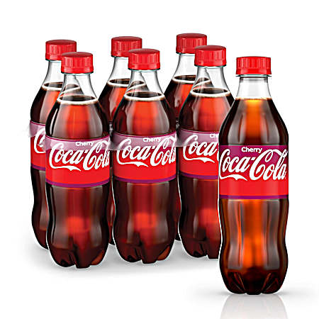 16.9 oz Cherry Soda - 6 Pk