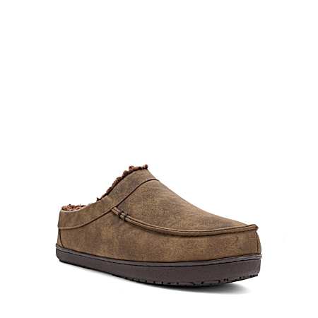 Men's Chestnut Boxer Slippers