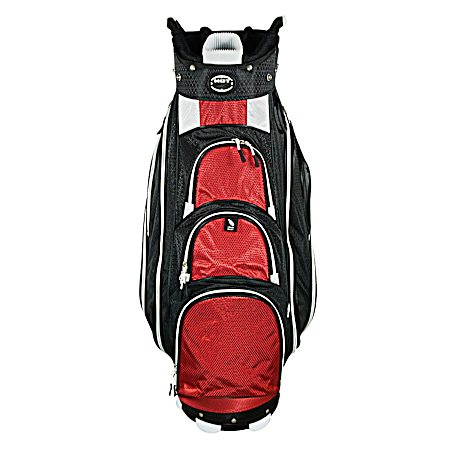 4.5 Black/Red Golf Cart Bag
