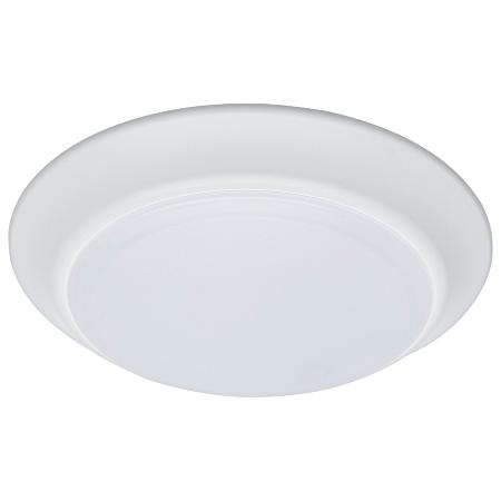 7 in. White LED Flush Mount Disk Light 5-CCT Selectable