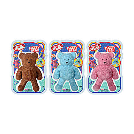 Furry Frens Fuzzy Bear - Assorted