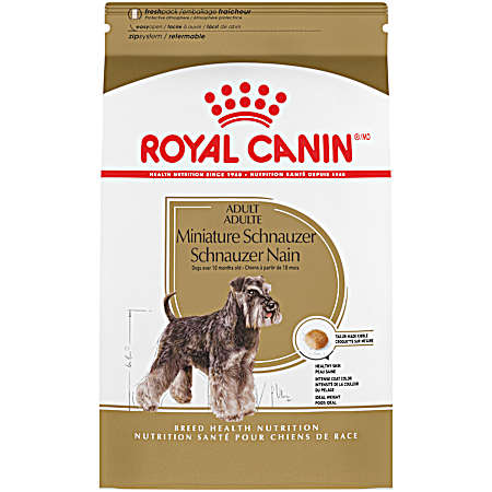 Miniature Schnauzer Adult Dry Dog Food, 11 lbs