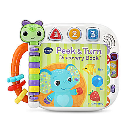 Baby Peek & Turn Discovery Book