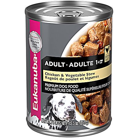 Adult 1+ Chicken & Vegetable Stew Premium Wet Dog Food