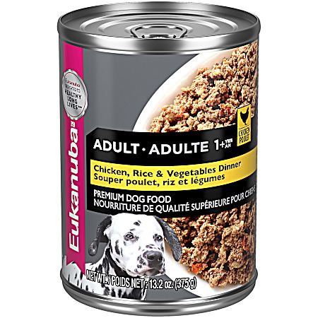 Adult 1+ Chicken, Rice & Vegetable Dinner Premium Wet Dog Food