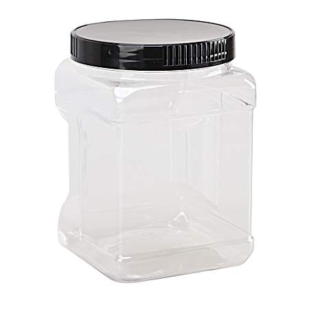 64 Oz Clear Grip Jar