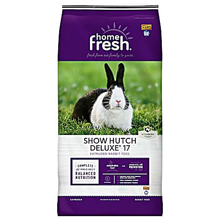 Home Fresh Show Hutch Deluxe 17 Extruded Rabbit Feed, 4.5 lbs