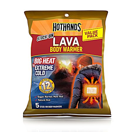 Stick-On Lava Body Warmer