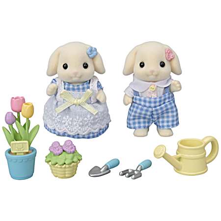 The Blossom Gardening Set - Flora Rabbit Sister & Brother