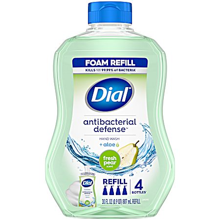 30 oz Antibacterial Defense Fresh Pear Foaming Hand Wash Refill