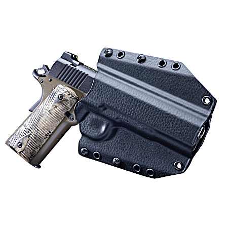 Leather Hybrid Holster Fits 1911