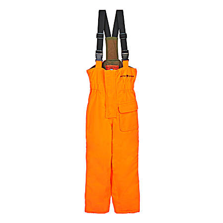 Youth Classic Elite Blaze Orange Heavyweight Bibs