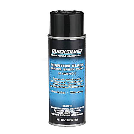 802878Q1 Phantom Black-Gloss Enamel Spray Paint