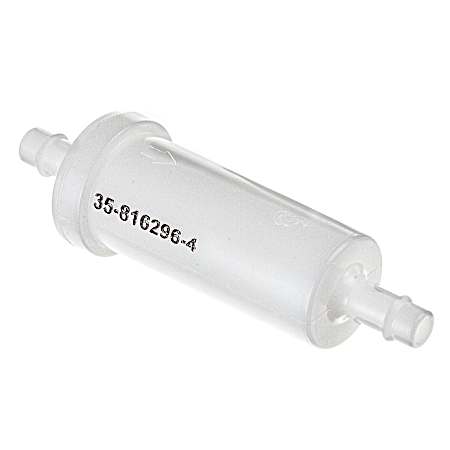 816296Q2 Marine Engine Inline Fuel Filter w/ Barbs for 5/16