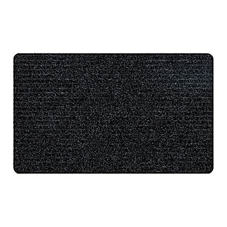 18 in x 30 in Tri-Rib Doormat - Gray