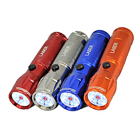 8-in-1 Laser Flashlight - Assorted