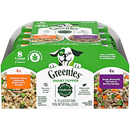 2 oz Smart Topper Chicken & Duck Variety Pack - 8 ct