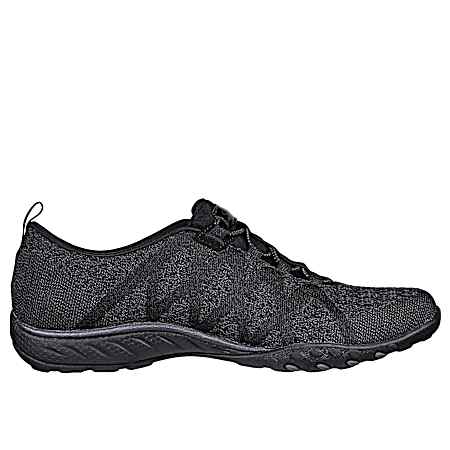 Active Women's Black Breathe Easy Bungee Shoes