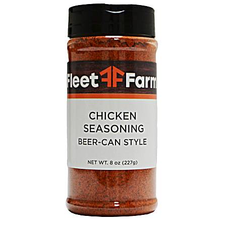8 oz Chicken Seasoning Beer Can Style