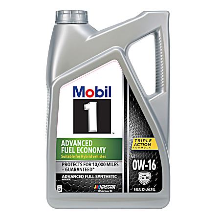 Mobil 1 Advanced Fuel Economy Full Synthetic Motor Oil
