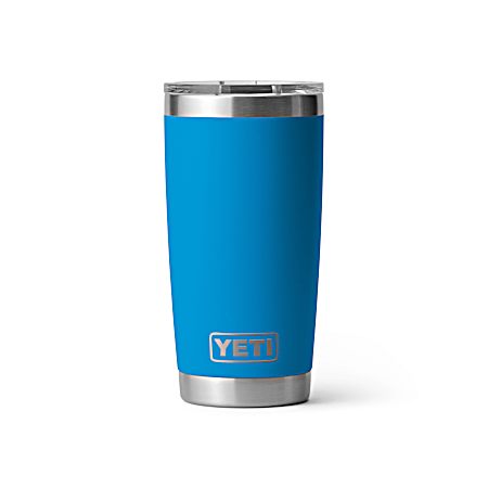 Rambler 20 oz. Tumbler MagSlider - Big Wave Blue