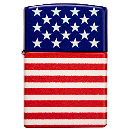 Stars & Stripes Flag Design Windproof Lighter