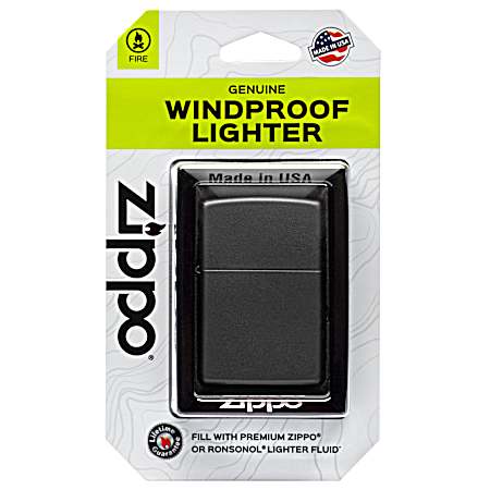 Black Matte Genuine Waterproof Lighter 